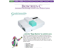 Tablet Screenshot of growthcurvesusa.com